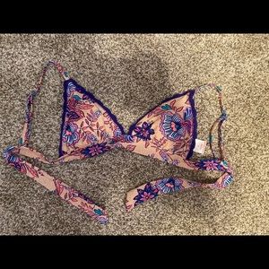 Flower Pattern Swimsuit